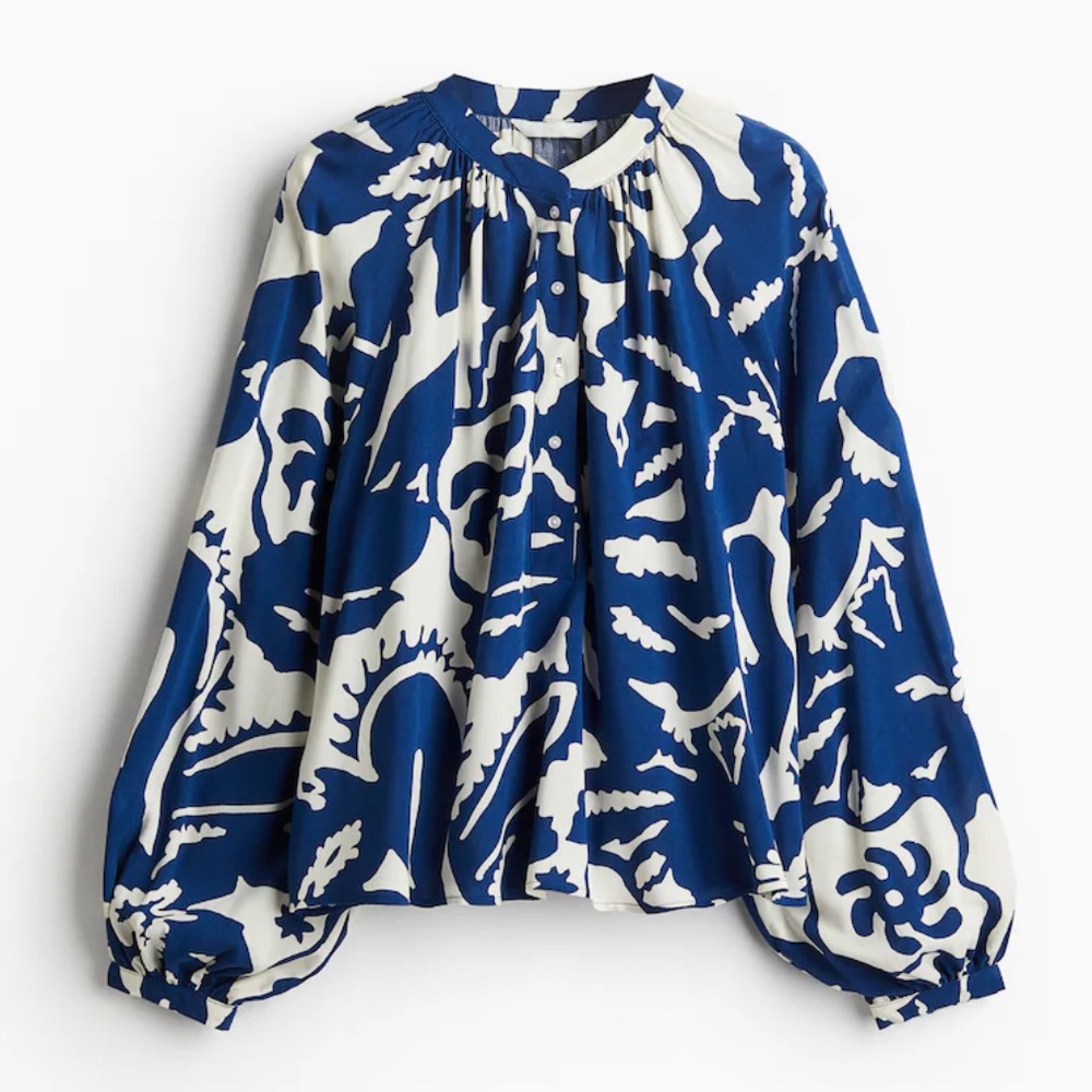 H&M Balloon Sleeve Top